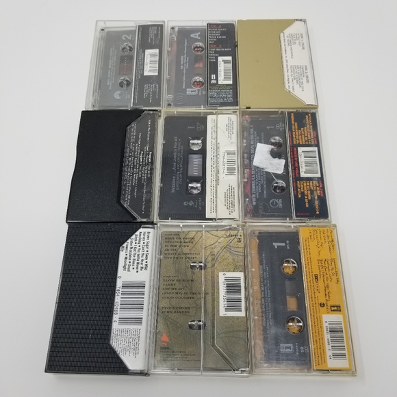 Lot of 10 Rare Rock Cassette Tapes - Picture 2 of 3
